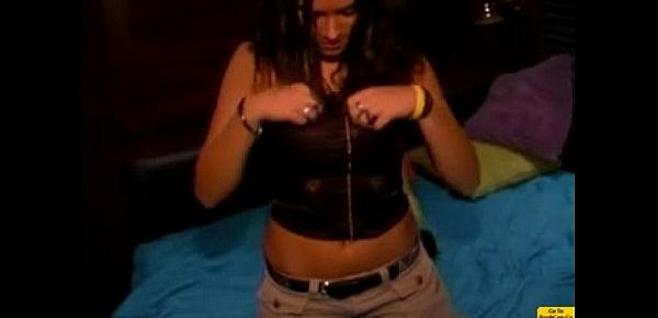  Jersey Shore Italian Whore Shows Her Nice Tits